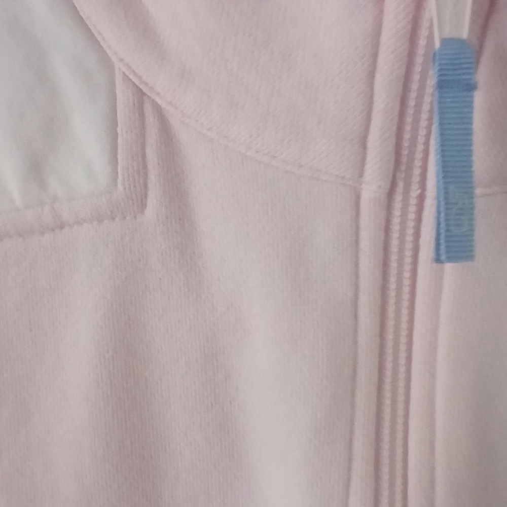 Girl' s M Vineyard Vines Pink Quarter-Zip Cotton Pullover. - Picture 3 of 8